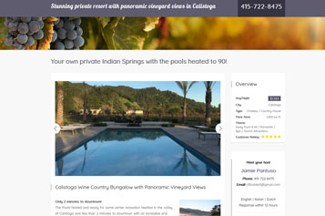 website for rentals